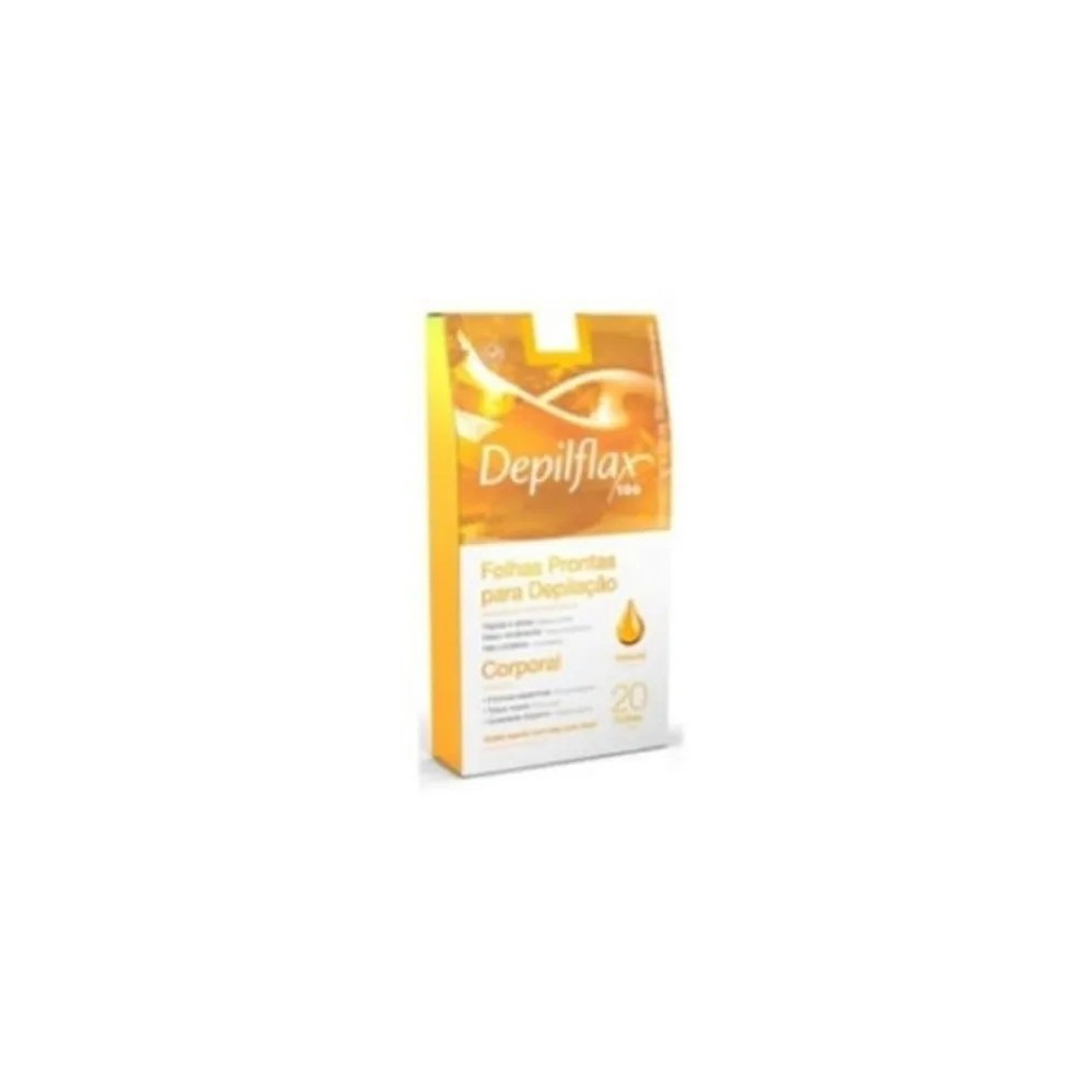 DEPILFLAX BANDA FACIAL NATURAL X 24 UND