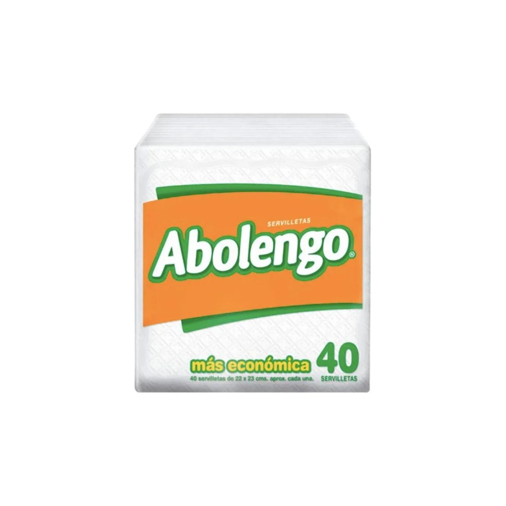 ABOLENGO SERVILLETA COCTEL X 40 UND