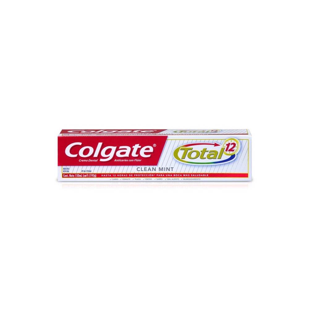 COLGATE CRE TOTAL 12 CLEAN MINT X 75 ML