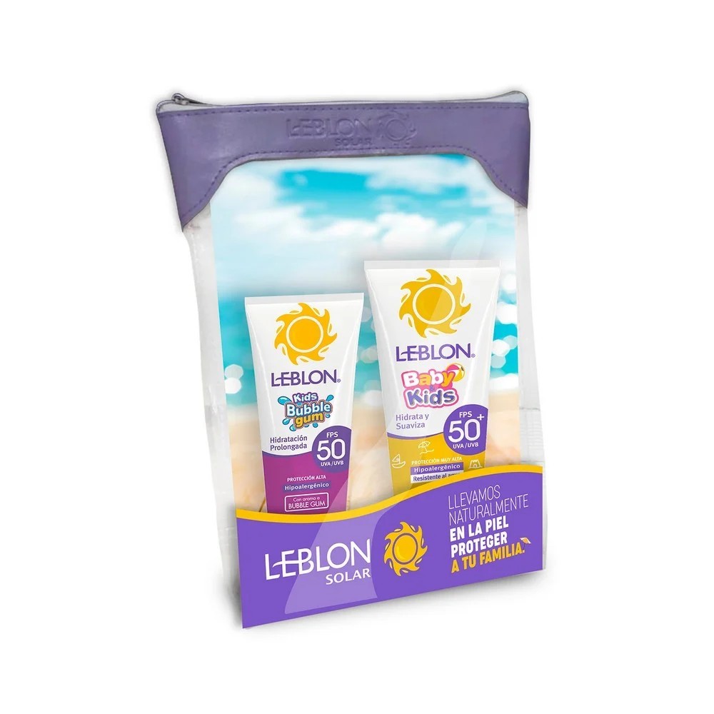 LEBLON FPS 50 KIDS BUBBLE X 90 GR +BABY&KIDS F50 X 190 GR