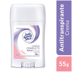 LADY SPEED STICK CLINICAL COMPLETE POWDER 96 HRS 55 GR