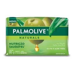 PALMOLIVE JABON NAT ALOE VERA E OLIVA X 85 GR