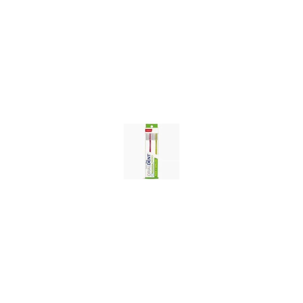 ORALDENT CEPILLO MEDIO X 2 UNID