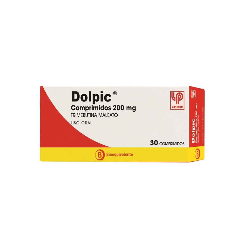 Dolpic Trimebutina 200mg 30 Comprimidos