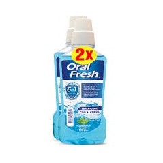 ORALFRESH ENJUAGUE FRESCA PACK 500 ML X 2