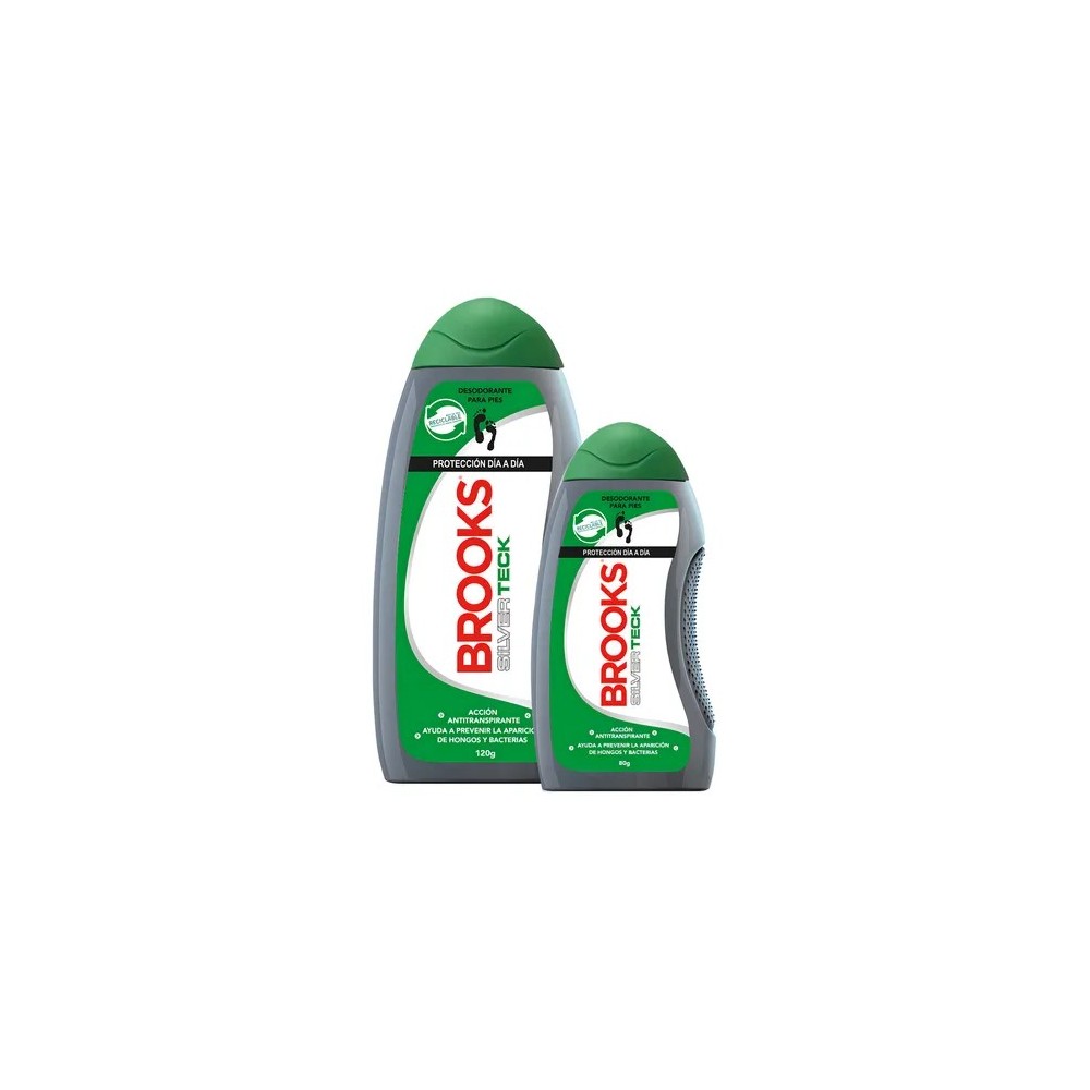 BROOKS TALCO SILVERTECK 120 ML + 80