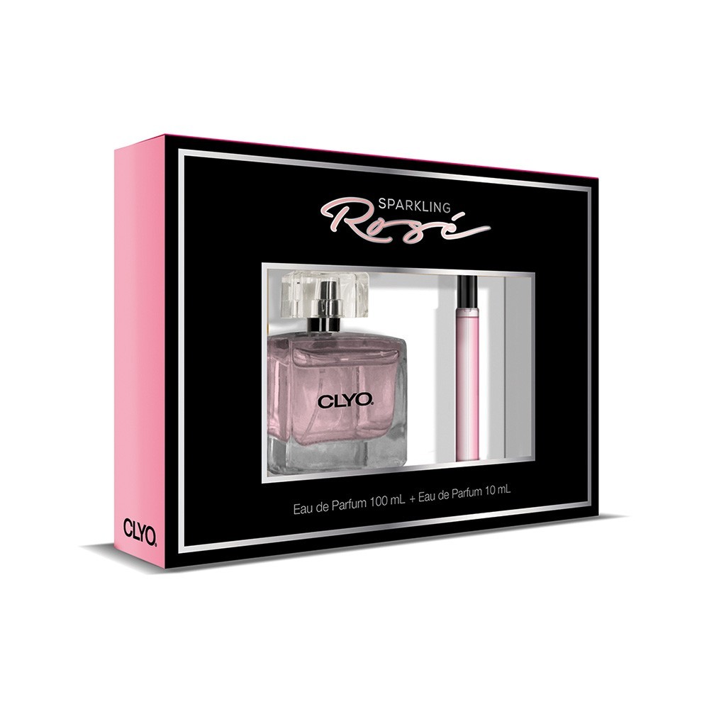 CLYO SPARKLIN ROSE X 100 ML + PERFUMERO X 10 ML