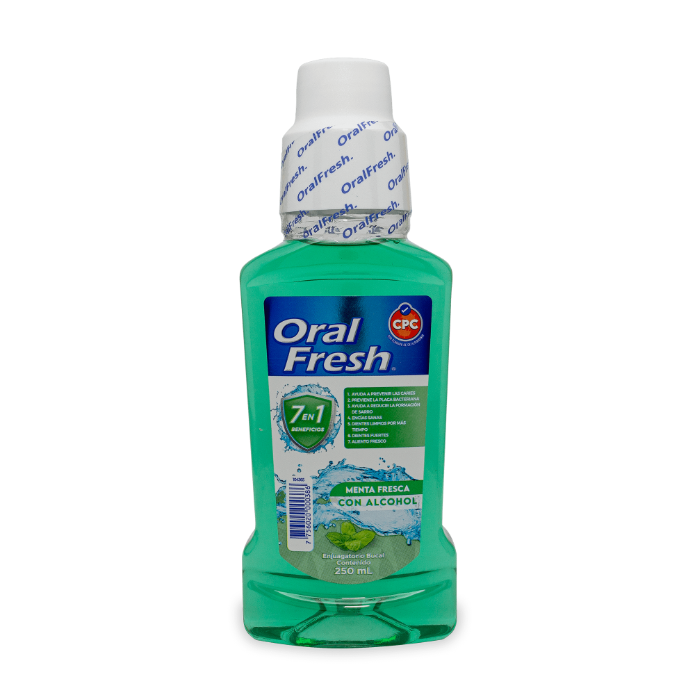 ORALFRESH MENTA FRESCA X 250 ML