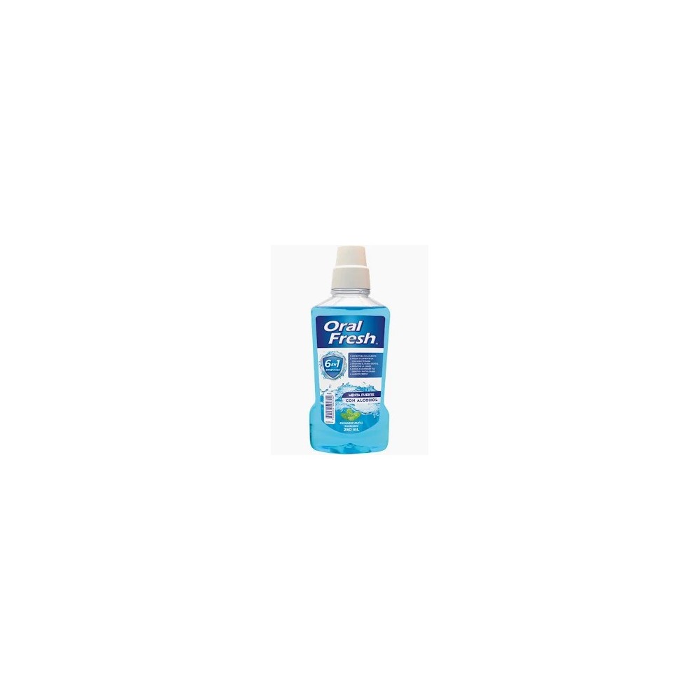 ORALFRESH MENTA FUERTE X 250 ML
