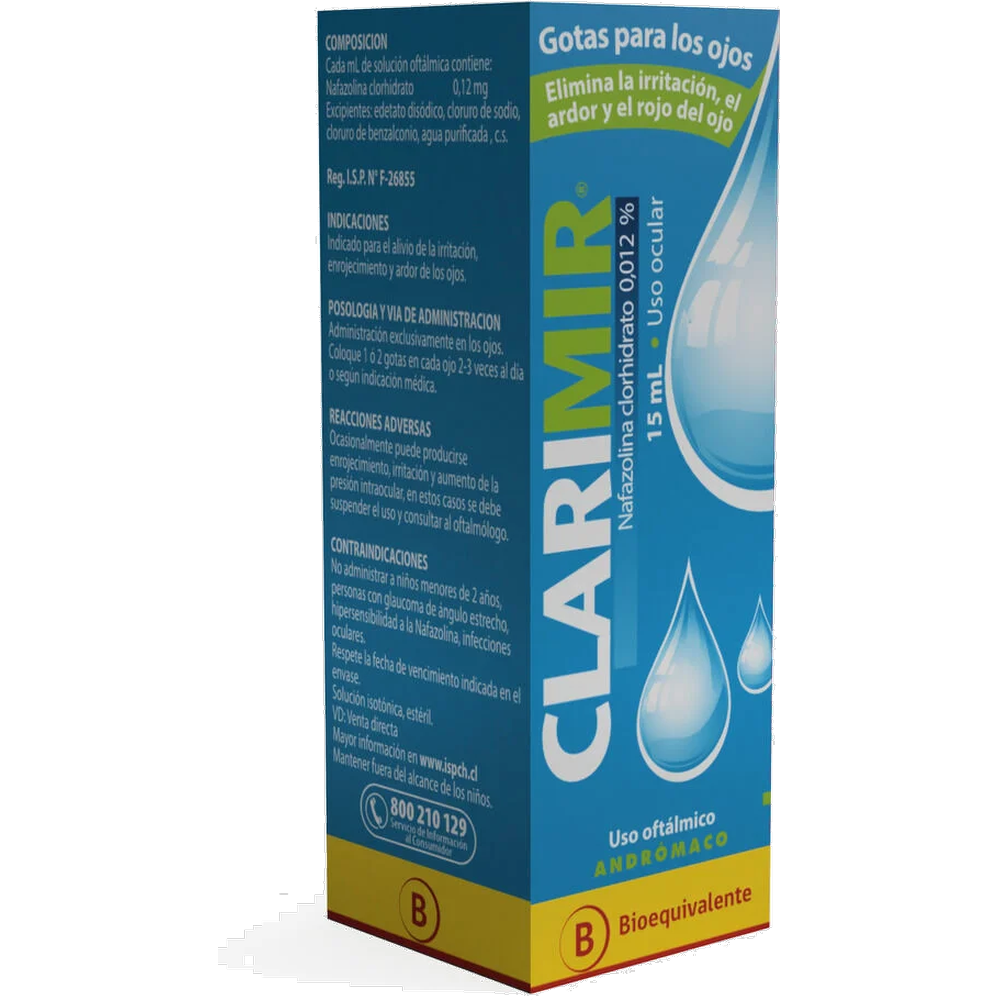 CLARIMIR SOL OFT 0,012% X 15 ML