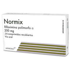 NORMIX COM 200 MG X 24