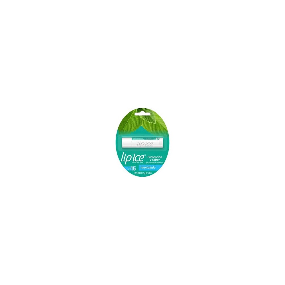 LIP ICE MENTOLADO F15 X 3.5 GR