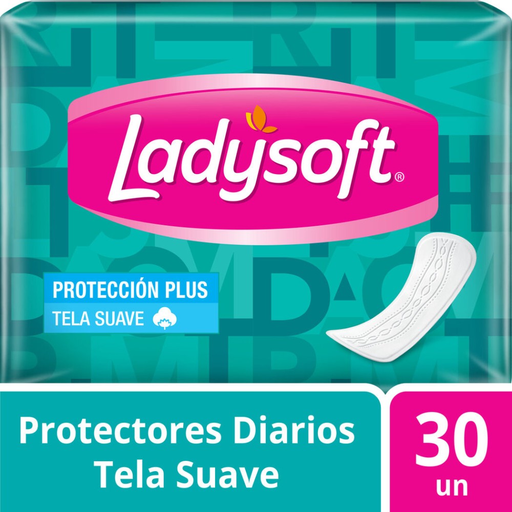 Protector Diario Ladysoft Largo 30 Unidades Protector Diario Ladysoft Largo 30 Unidades