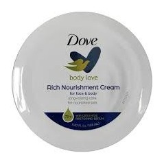 DOVE CREMA ROSTRO Y CUERPO RICH NOURISHING X 150 GR