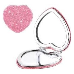 ESPEJO CARTERA 2 CARAS CORAZON