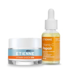ETIENNE CREMA VITSHOCK DIA + SERUM VITAMINA C
