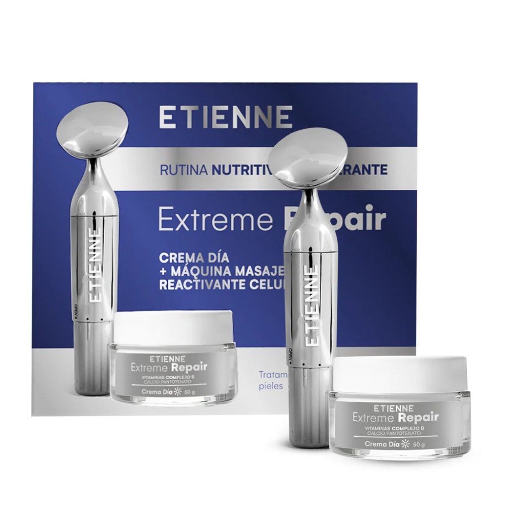 ETIENNE CREMA XTREM REPAIR DIA X 50 GR + MAQUINA MASAJEADORA