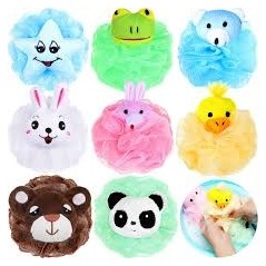 ESPONJA BANO INFANTIL ANIMALES