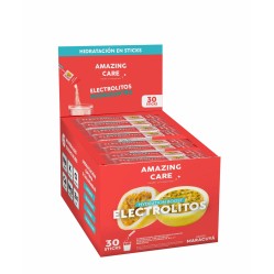AMAZING CARE ELECTROLITOS EN POLVO MARACUYA X 30 UND