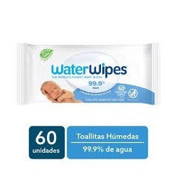 TOALLITAS HUMEDAS WATERWIPES X 60 UND