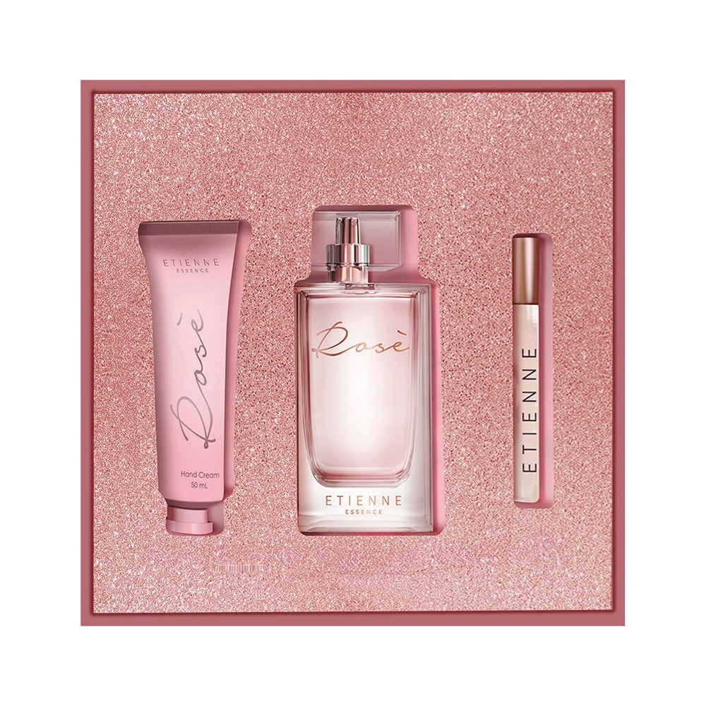 ETIENNE ROSE X 100 ML + PERFUMERO X 10 ML + CR MANO X 50 GR