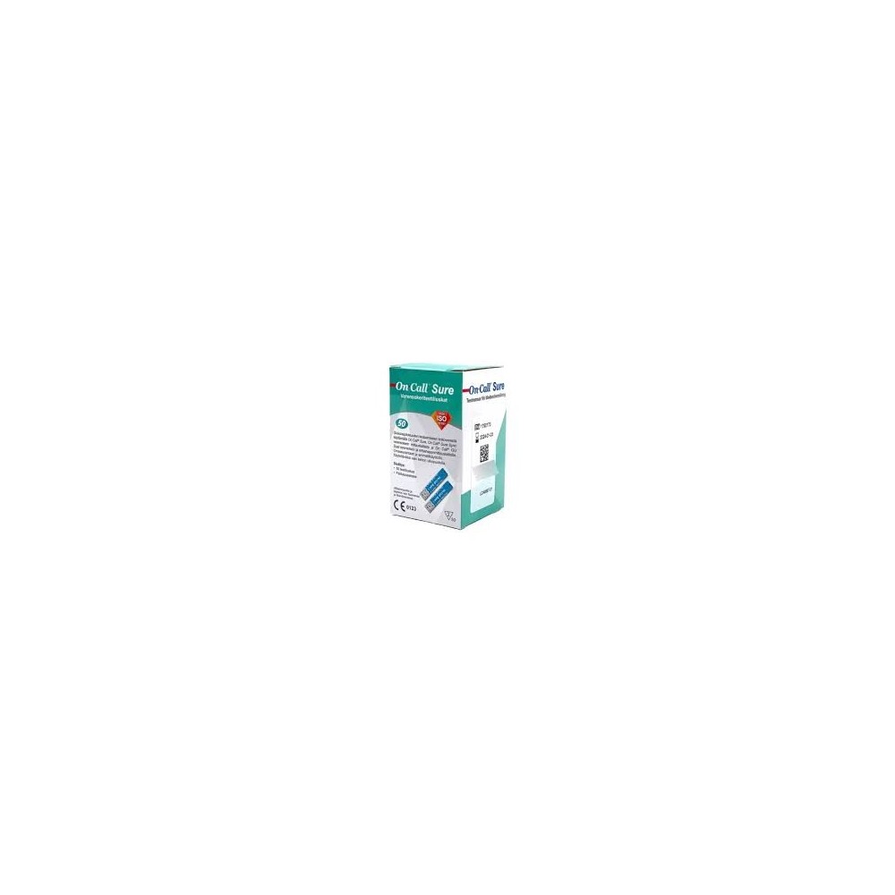 CINTAS DE MEDICION DE GLICEMIA X 50 UND ON CALL SURE (DM)