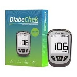 GLUCOMETRO KIT GLICEMIA DIABECHEK + 25 CINTAS (DM)