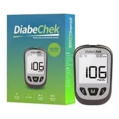 GLUCOMETRO KIT GLICEMIA DIABECHEK + 25 CINTAS (DM)