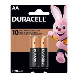 DURACELL PILA AA UND X 2