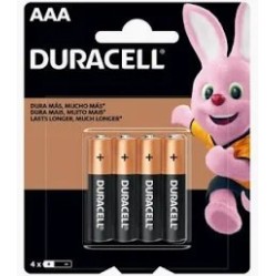 DURACELL PILA AAA X 4 UND