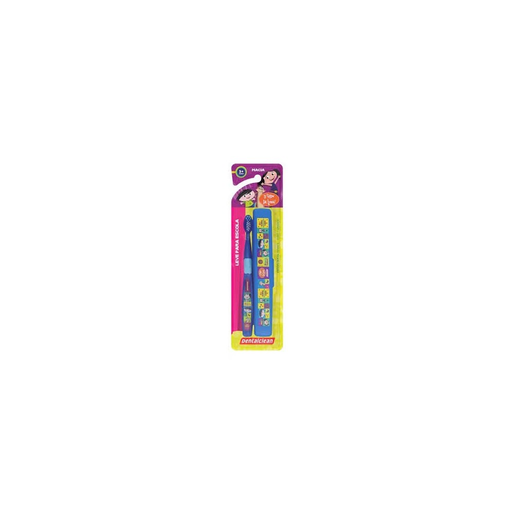 DENTALCLEAN CEPILLO DENTAL INFANTIL ESTUCHE LUNA SUAVE
