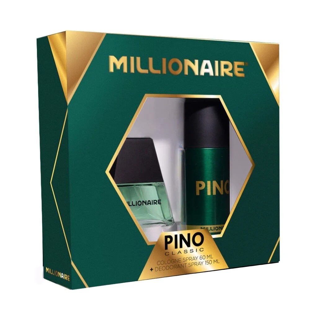 MILLONAIRE COL PINO 60 ML + DEO SP X 150 ML ESTUCHES