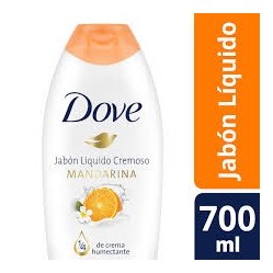 DOVE JABON LIQ MANDARINA RECARGA X 700 ML