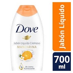 DOVE JABON LIQ MANDARINA RECARGA X 700 ML