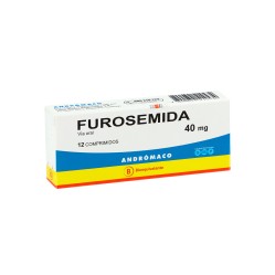 Furosemida (B) 40mg 12 Comprimidos  / PRECIO POR UNIDAD DE MEDIDA / $ 29.- valor por unidad