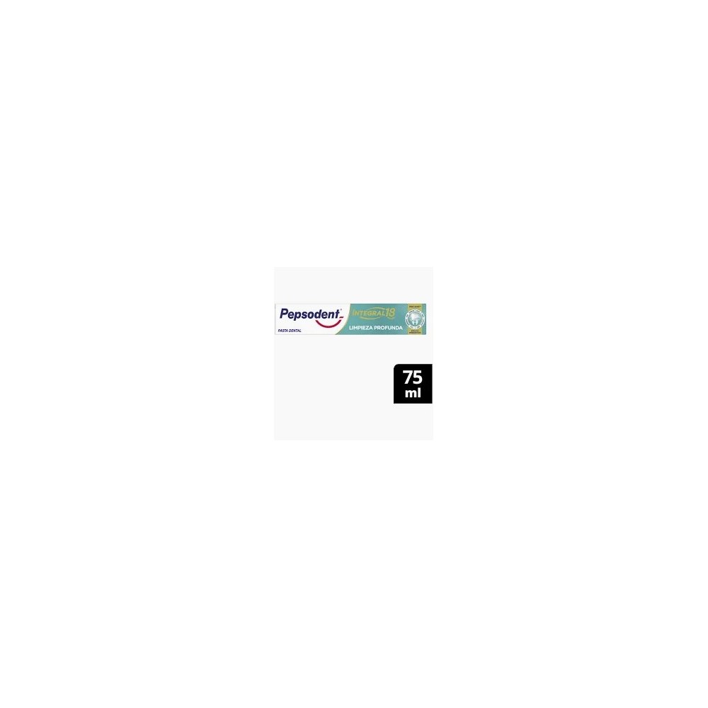 PEPSODENT INTEGRAL 18 PASTA DENTAL LIMPIEZA PROFUNDA X 75ML