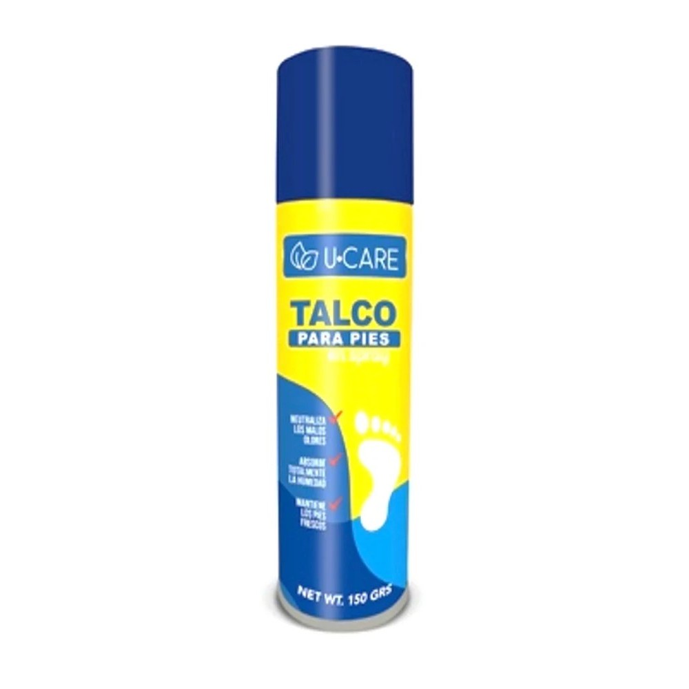 U CARE TALCO PIES SPRAY 142GR
