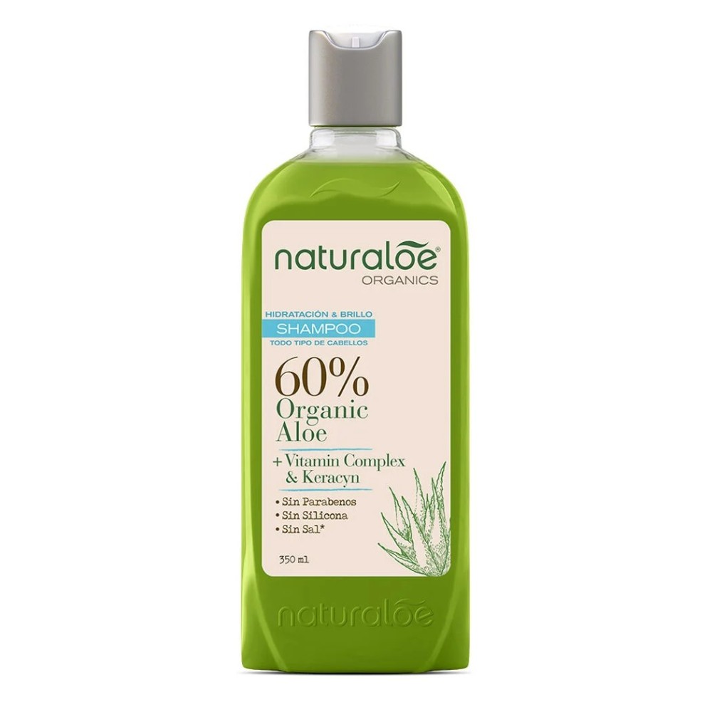 NATURALOE SH HIDR & BRILLO X 350 ML