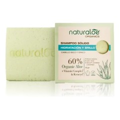 NATURALOE SHAMPOO SOLIDO HIDRATACION Y BRILLO X 83 GR