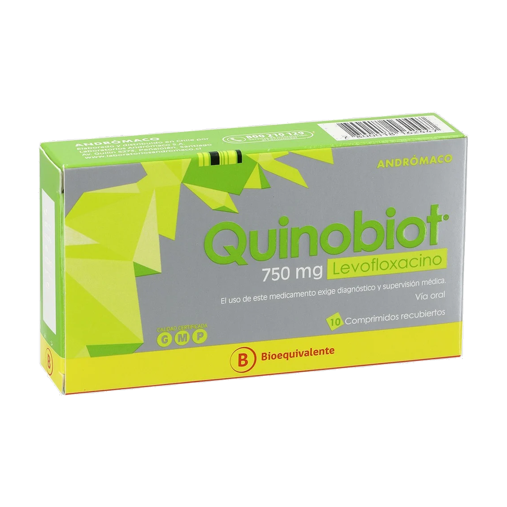 QUINOBIOT COM 750 MG X 10