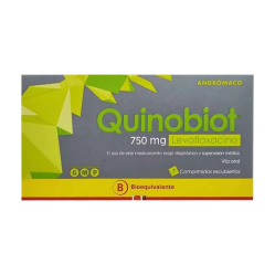 QUINOBIOT COM 750 MG X 7