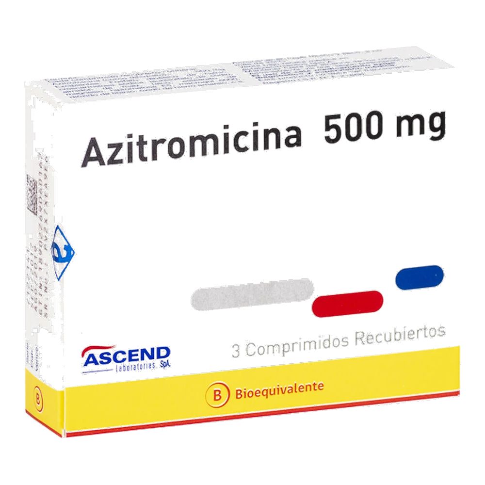 AZITROMICINA COM 500 MG X 3 ASCEND (BE)