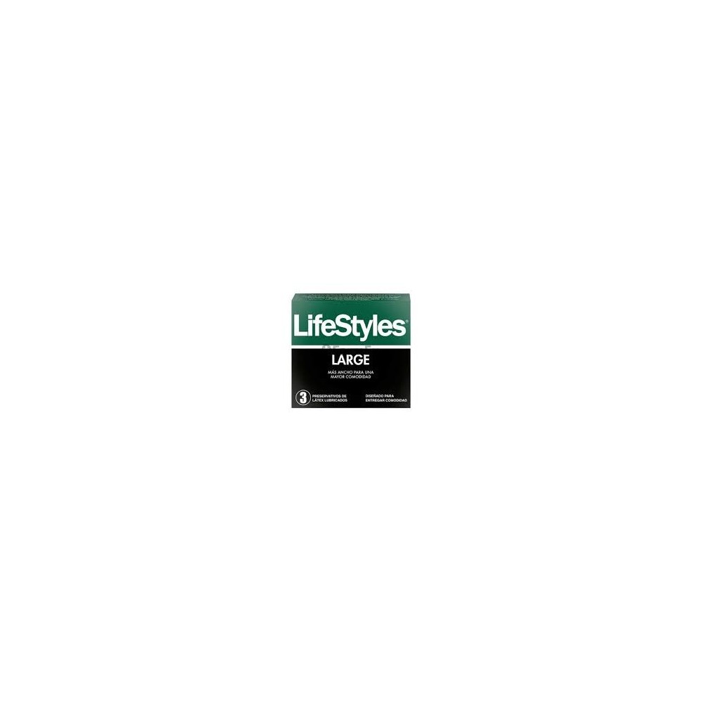 PRESERV LIFESTYLES LARGE X 3 (DM)