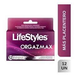 PRESERV LIFESTYLES ORGAZMAX X 12 (DM)