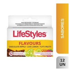 PRESERV LIFESTYLES SABORES X 12 (DM)
