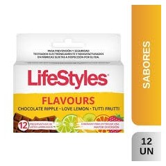PRESERV LIFESTYLES SABORES X 12 (DM)