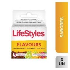 PRESERV LIFESTYLES SABORES X 3 (DM)