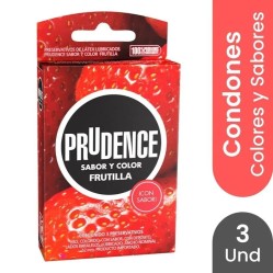 PRUDENCE PRESER FRUTILLA X 3 UND (DM)