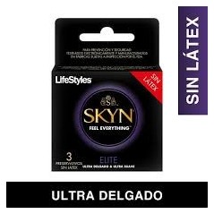 PRESERV LIFESTYLES SKYN ELITE X 3 (DM)