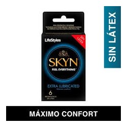 PRESERV LIFESTYLES SKYN EXTRA LUBRICATED X 6 (DM)